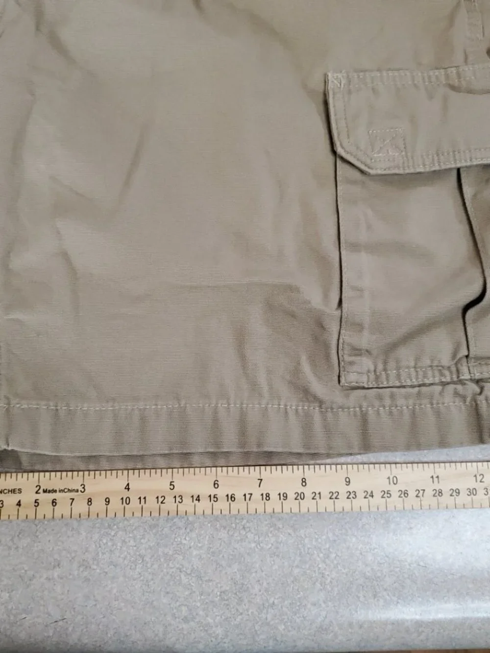 Carhartt Men's Sz 40 Original Fit Brown Work Utility Cargo Carpenter Shorts B164